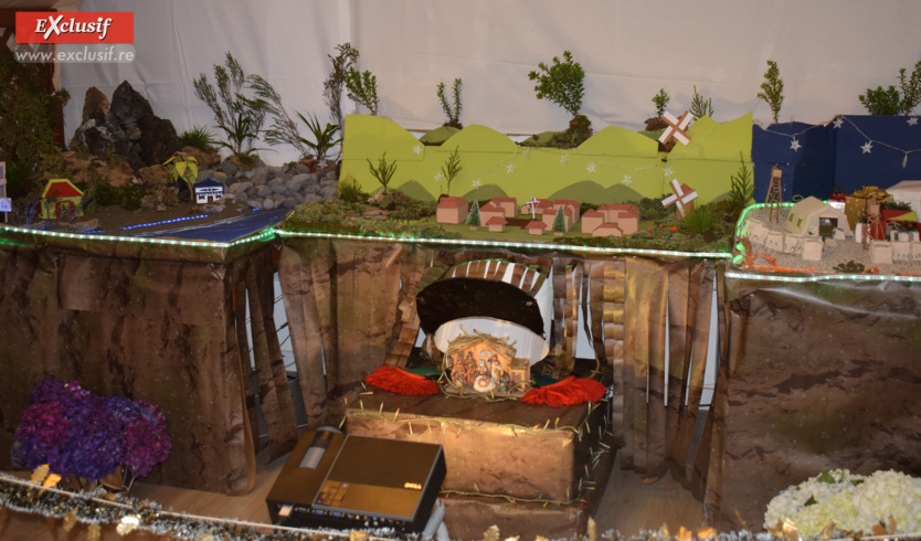 Une jolie crèche de Noël aux couleurs de La Réunion