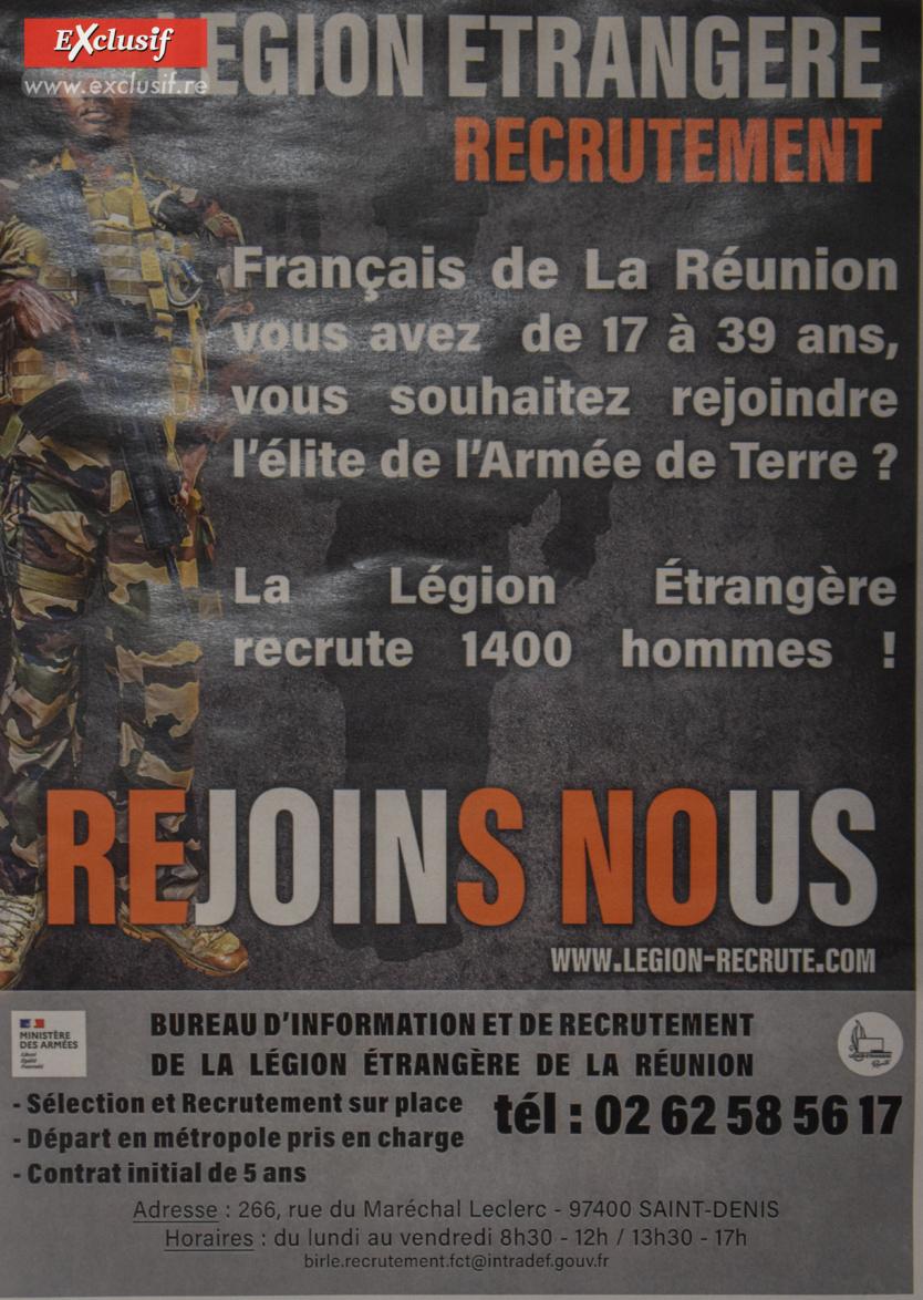 Légion Etrangère de La Réunion: crèche de Noël et recrutement en cours