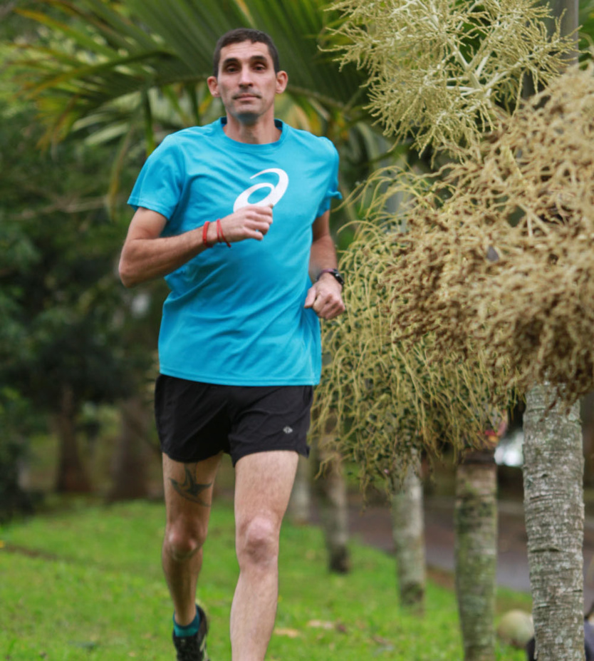 Un entraînement dans le parc de Bel Air au Tampon Un entraînement dans le parc de Bel Air au Tampon