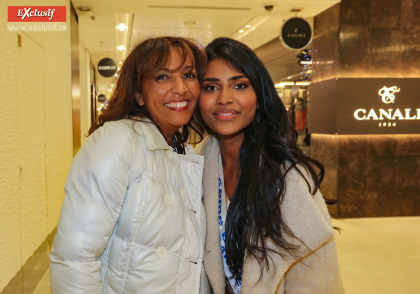 Marie-Alice Sinaman contente de retrouver Dana Virin Marie-Alice Sinaman contente de retrouver Dana Virin