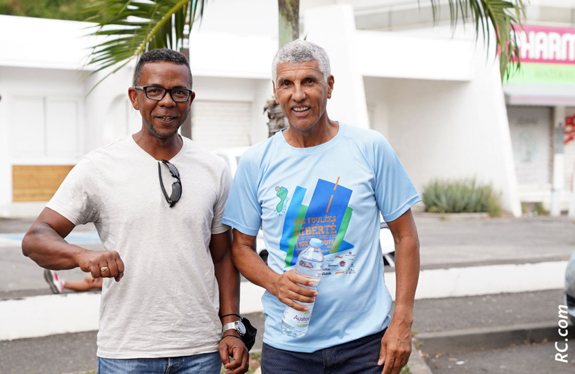Jimmy Aubin, adjoint délégué aux sports à la Ville de Saint-Leu, et Jean-Louis Prianon Jimmy Aubin, adjoint délégué aux sports à la Ville de Saint-Leu, et Jean-Louis Prianon