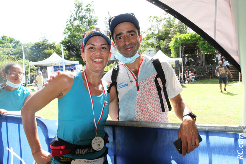 (Villèle) La conseillère départementale Valérie Rivière félicitée par son compagnon (Villèle) La conseillère départementale Valérie Rivière félicitée par son compagnon