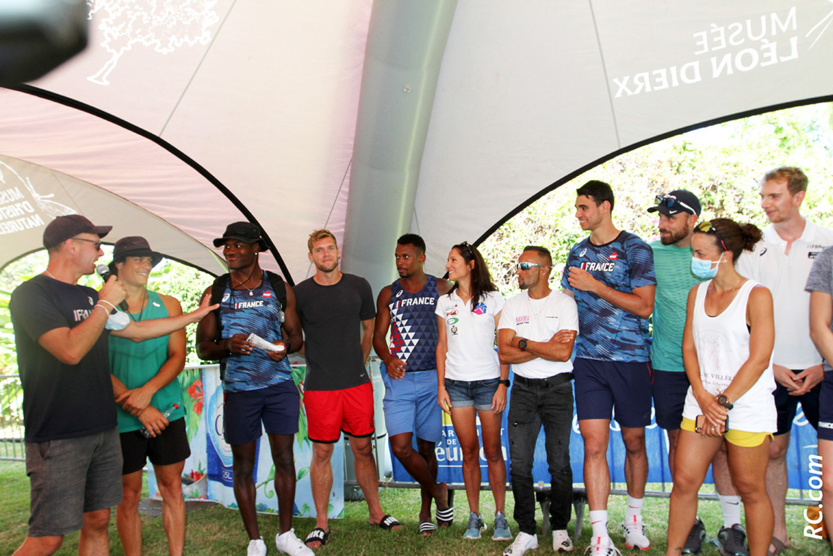 (Villèle) Présentation de l’équipe de France d’athlétisme (Villèle) Présentation de l’équipe de France d’athlétisme