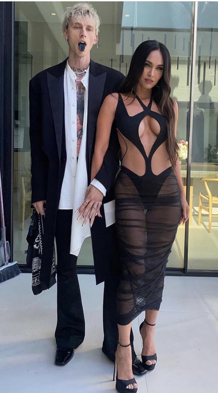 Machine Gun Kelly et la sublime Megan Fox, désormais fiancés (photo Instagram)
