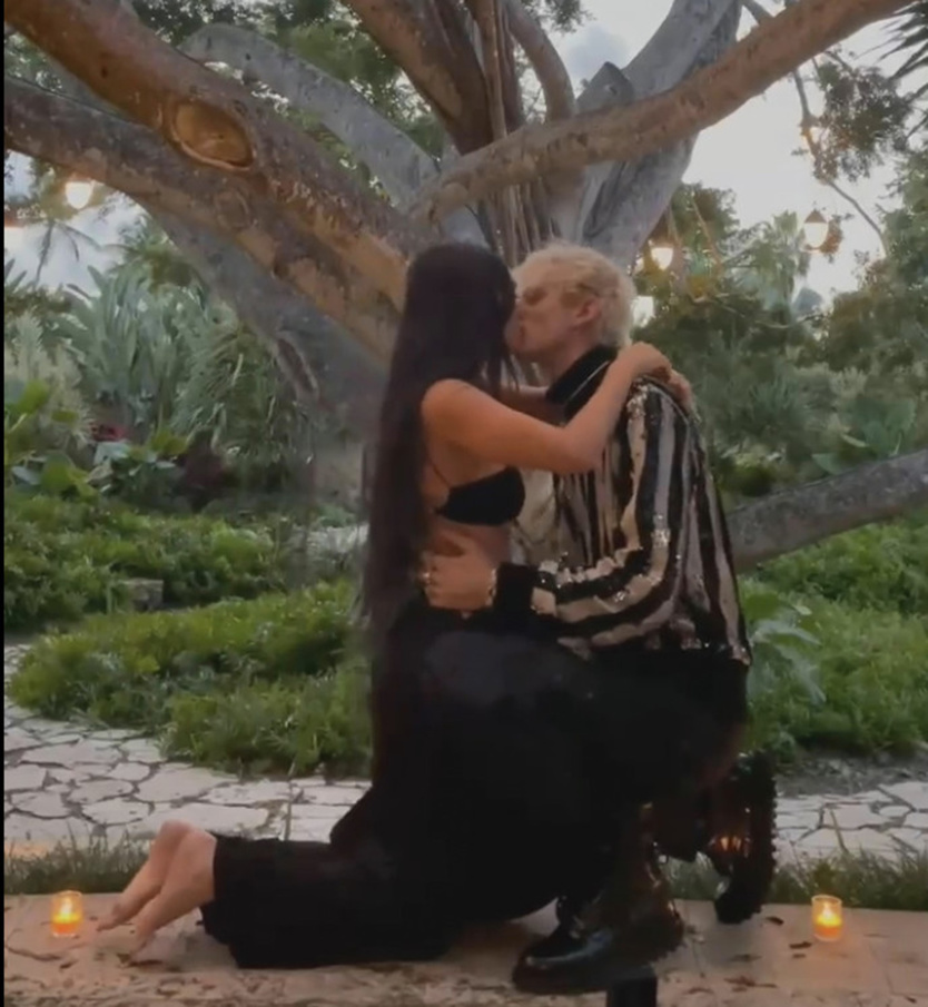 Une demande en mariage sous un figuier... vidéo publiée sur Instagram cette semaine