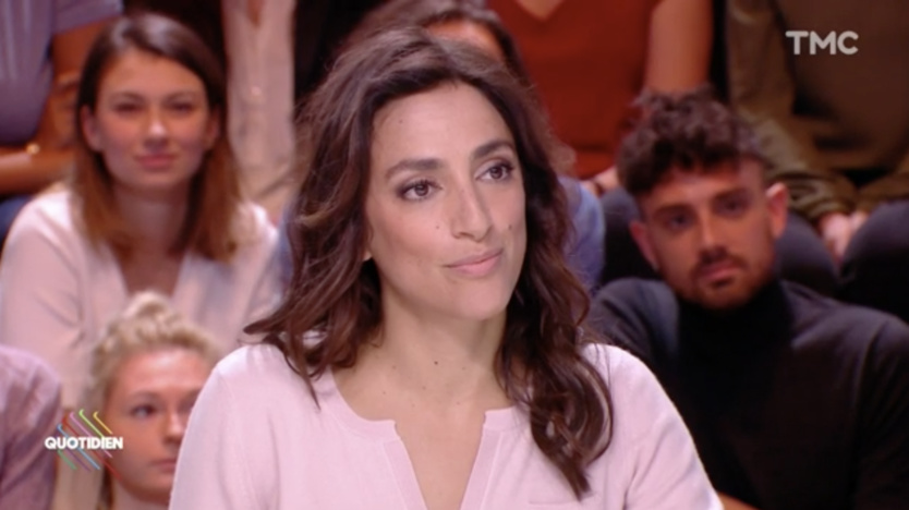 Il a bon goû le ministre, Anna Cabana est une jolie femme... (capture d'écran d'une émission "Le Quotidien" sur TMC)