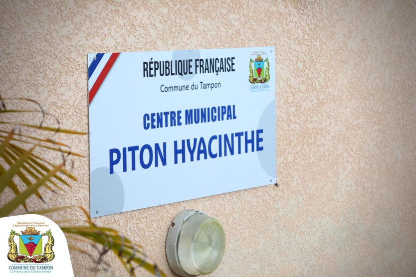 Au Tampon, inauguration du Centre Municipal de Piton Hyacinthe