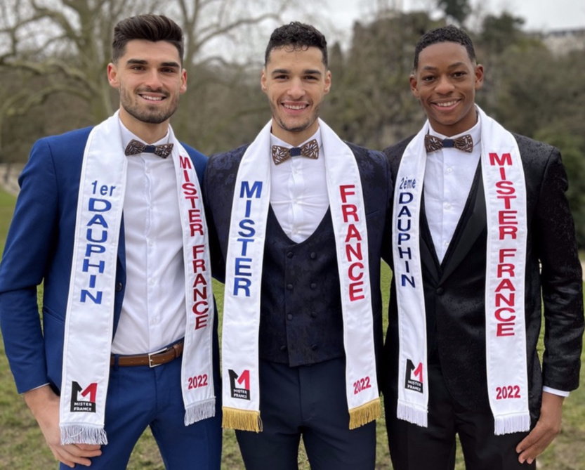 Les lauréats Mister France 2022