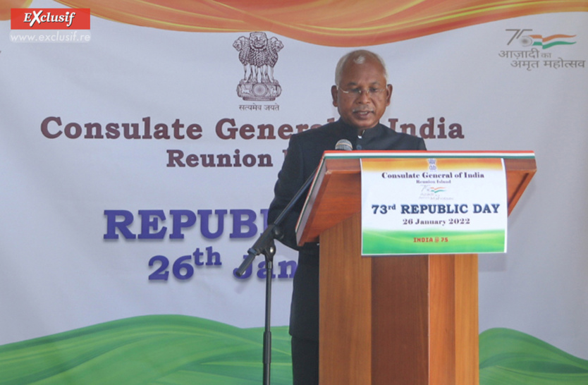 73ème Jour de la République de l'Inde: cérémonie au Consulat de La Réunion 73ème Jour de la République de l'Inde: cérémonie au Consulat de La Réunion