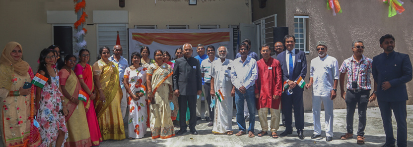 73ème Jour de la République de l'Inde: cérémonie au Consulat de La Réunion 73ème Jour de la République de l'Inde: cérémonie au Consulat de La Réunion