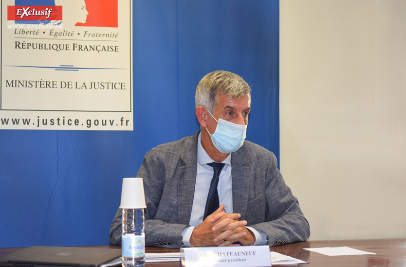 "Nos chiffres sont meilleurs qu'en métropole, mais on pourrait toujours faire mieux" dit Alain Chateauneuf "Nos chiffres sont meilleurs qu'en métropole, mais on pourrait toujours faire mieux" dit Alain Chateauneuf