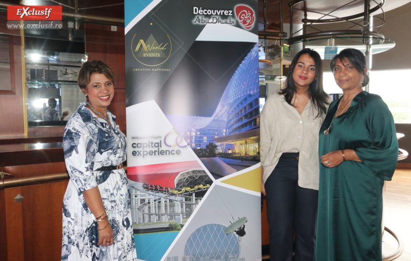 Amina Ghivalla, avec Sarah, la maman de Rabin à ses côtés, et Rosemine sa maman (à gauche) Amina Ghivalla, avec Sarah, la maman de Rabin à ses côtés, et Rosemine sa maman (à gauche)