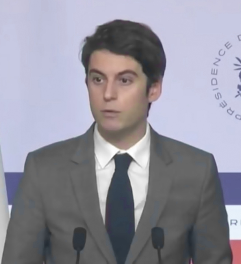 Gabriel Attal à la sortie du conseil des ministres (capture d'écran BFMTV) Gabriel Attal à la sortie du conseil des ministres (capture d'écran BFMTV)