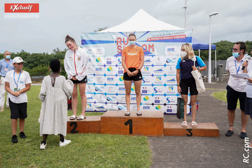 La remise des récompenses par Patricia Profil, vice-présidente à la Région Réunion La remise des récompenses par Patricia Profil, vice-présidente à la Région Réunion