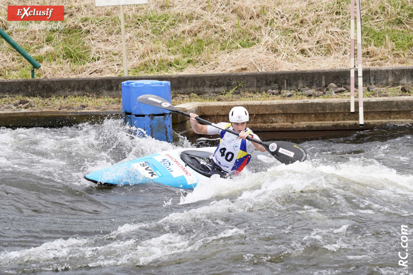 Zuzana Pankova en plein démonstration