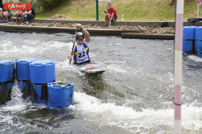 L'italien Mikozzi Flavio, 4ème en canoë-kayak L'italien Mikozzi Flavio, 4ème en canoë-kayak