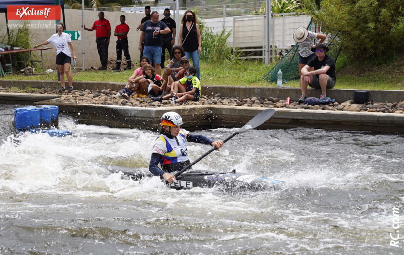L'Allemande Elena Lilik, 2ème en kayak L'Allemande Elena Lilik, 2ème en kayak