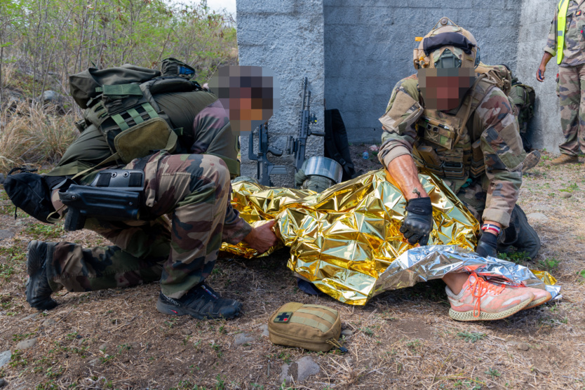 Préparation du transport des blessés Préparation du transport des blessés