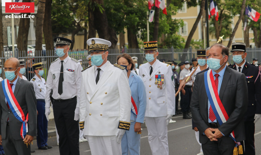 Plusieurs personnalités civiles et militaires étaient présentes