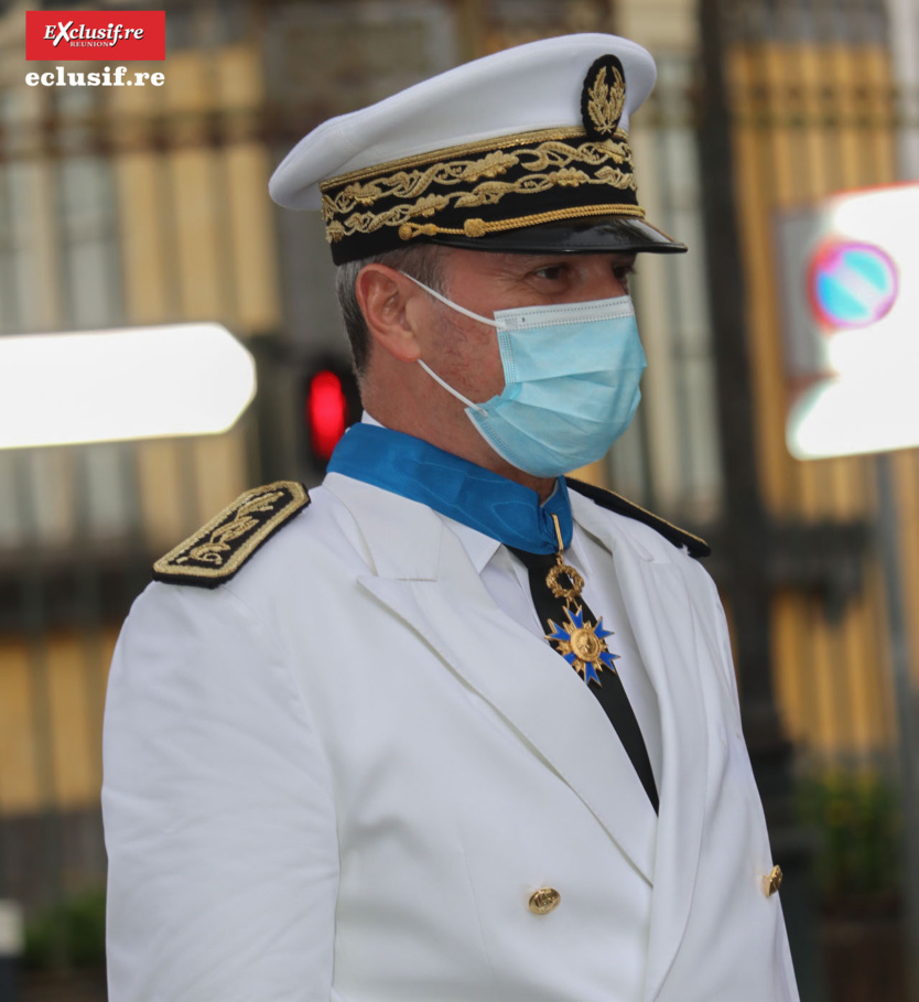 Jacques Billant, Préfet de La Réunion, très ému Jacques Billant, Préfet de La Réunion, très ému