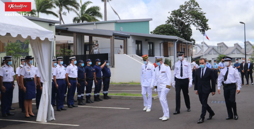 Le Ministre Sébastien Lecornu a inauguré le commissariat de Saint-André Le Ministre Sébastien Lecornu a inauguré le commissariat de Saint-André