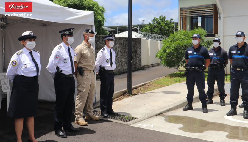 Le Ministre Sébastien Lecornu a inauguré le commissariat de Saint-André Le Ministre Sébastien Lecornu a inauguré le commissariat de Saint-André