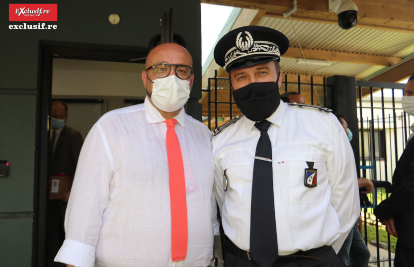 Le Ministre Sébastien Lecornu a inauguré le commissariat de Saint-André Le Ministre Sébastien Lecornu a inauguré le commissariat de Saint-André