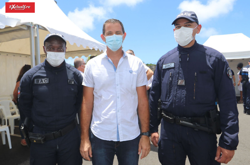 Le Ministre Sébastien Lecornu a inauguré le commissariat de Saint-André Le Ministre Sébastien Lecornu a inauguré le commissariat de Saint-André