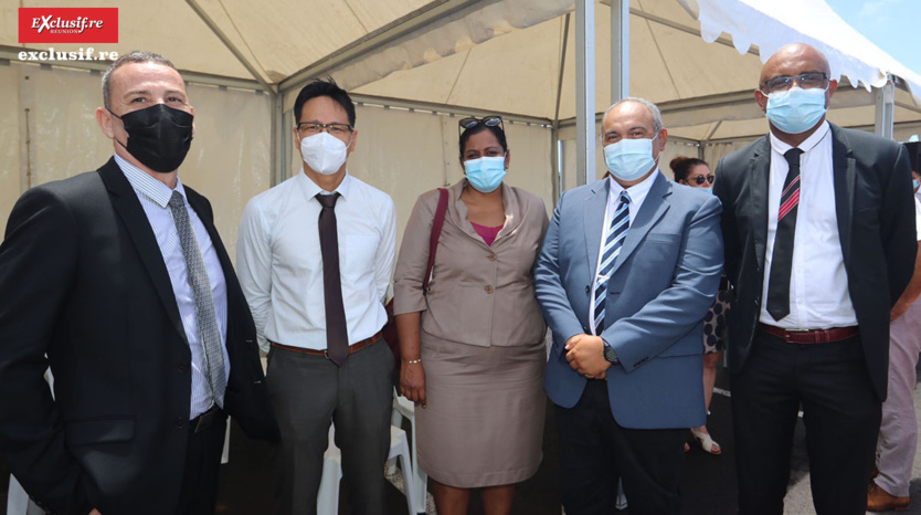 Le Ministre Sébastien Lecornu a inauguré le commissariat de Saint-André Le Ministre Sébastien Lecornu a inauguré le commissariat de Saint-André