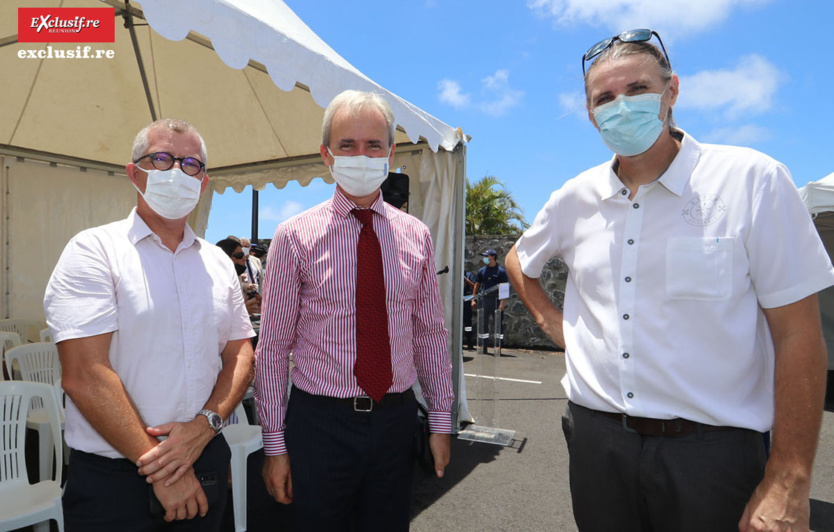 Le Ministre Sébastien Lecornu a inauguré le commissariat de Saint-André Le Ministre Sébastien Lecornu a inauguré le commissariat de Saint-André