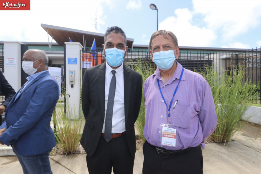 Le Ministre Sébastien Lecornu a inauguré le commissariat de Saint-André Le Ministre Sébastien Lecornu a inauguré le commissariat de Saint-André