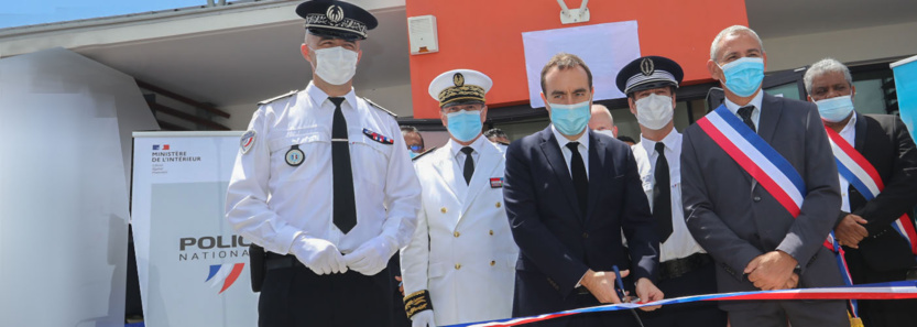 Le Ministre Sébastien Lecornu a inauguré le commissariat de Saint-André