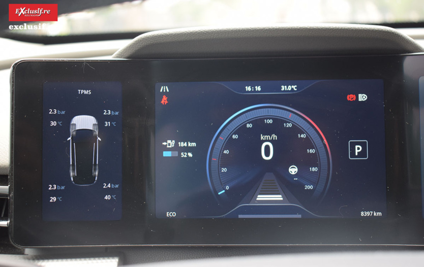Le compteur face au conducteur