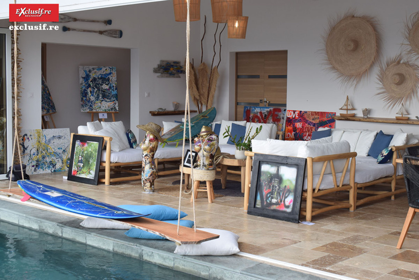 Une expo qui a eu lieu au ShantaBeachVilla