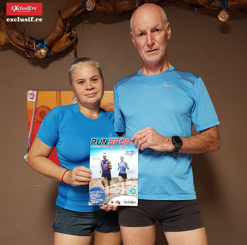 Dans le Sud Sauvage, Roselyn et Liliane Maillot, deux passionnés de course à pied qui attendent avec impatience que les compétitions reprennent