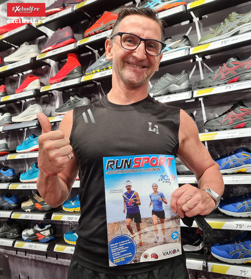 Passionné de trail, Jean n’a pas raté de se procurer le dernier Run Sport