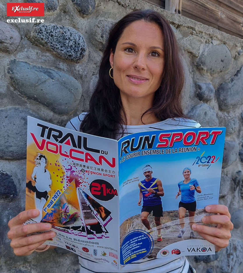Emilie Maroteaux, désormais sous les feux des projecteurs du trail péï