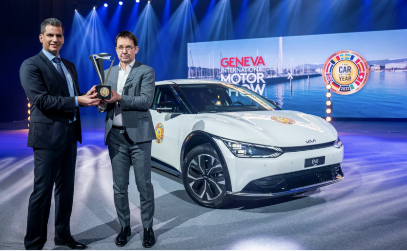 Trophée remis ce lundi à Genève