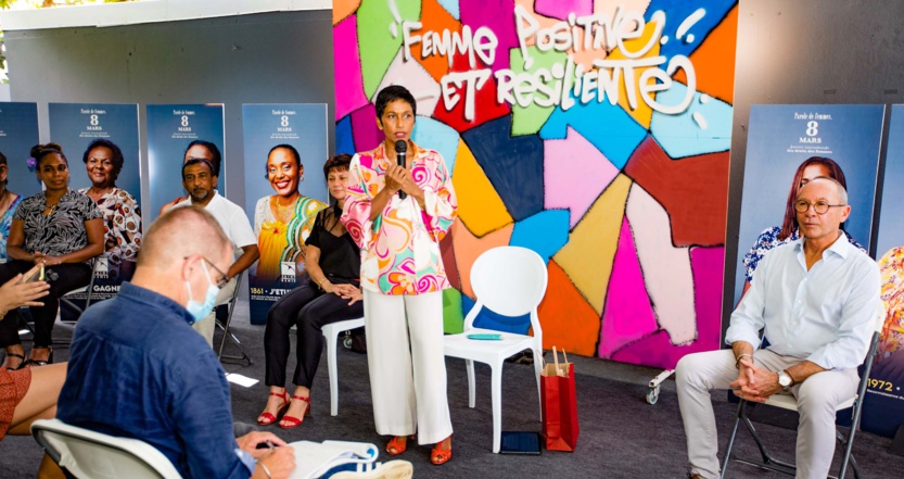 Ericka Bareigts, maire de Saint-Denis, met en avant le Bonheur des Dionysiennes Ericka Bareigts, maire de Saint-Denis, met en avant le Bonheur des Dionysiennes