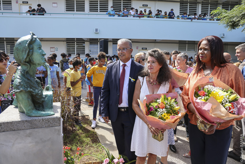 Inauguration du buste de Célimène Inauguration du buste de Célimène