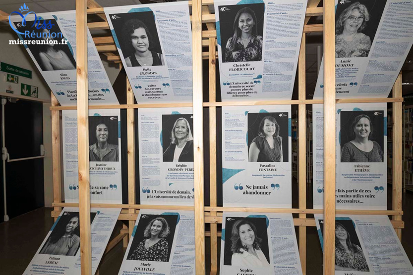 Expo: "40 femmes qui font l’Université de La Réunion" 
