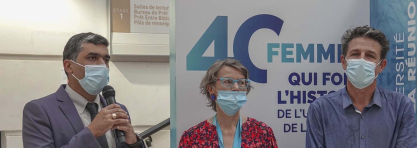 Expo: "40 femmes qui font l’Université de La Réunion" 
