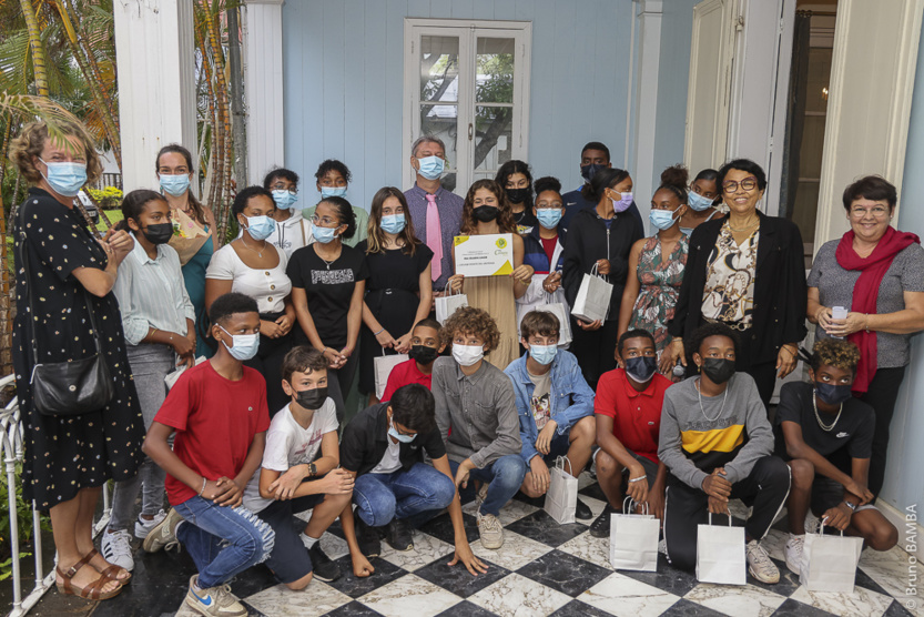 Le Collège Pointe des Châteaux s’est distingué avec «Le Piton d’Héva» Le Collège Pointe des Châteaux s’est distingué avec «Le Piton d’Héva»