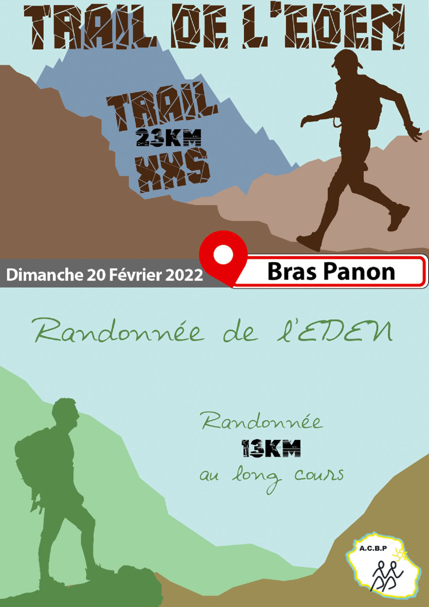 Le Trail de l'Eden qui devait avoir lieu le 12 février, est reporté au dimanche 20 mars à Bras-Panon