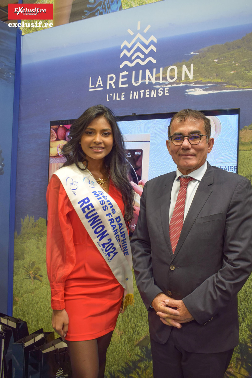 Dana Virin et Patrick Serveaux, 1er vice-président de l'IRT, également président de l'UMIH