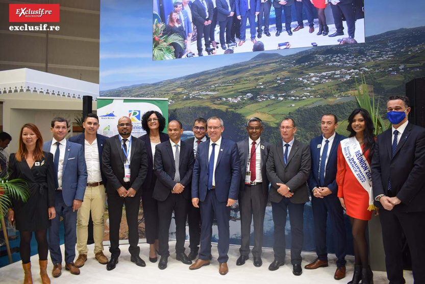 Les officiels réunionnais  présents au Salon International de l'Agriculture