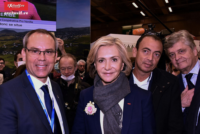 Valérie Pécresse est passée par La Réunion