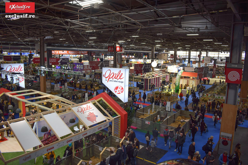 Plus de 500 000 personnes sont venues selon Jean-Luc Poulain, président du Salon de l'Agriculture