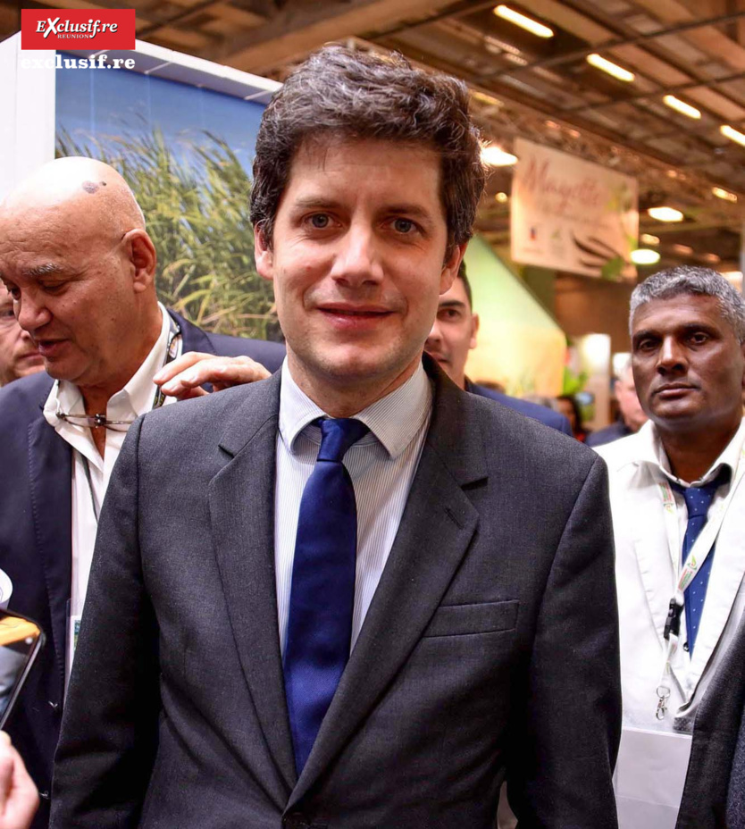 Julien Denormandie, Ministre de l'Agriculture, est passé par le Village Réunion