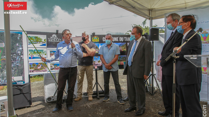 Présentation du parc par Olivier Voillequin, directeur de l'Environnement à la mairie du Tampon Présentation du parc par Olivier Voillequin, directeur de l'Environnement à la mairie du Tampon